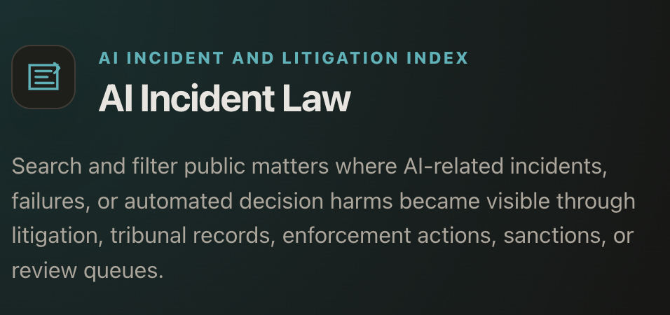 AI Incident Law social preview